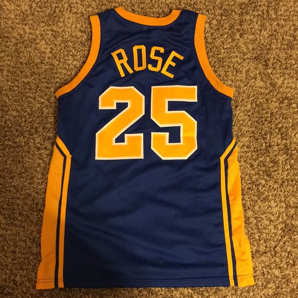 derrick rose high school jersey